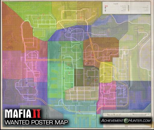 Mafia II - Руководство по поиску всех плакатов Розыск